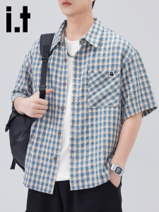 FINGERCROXX | Plaid Thin Japanese-Style Loose Casual Match-All Shirt