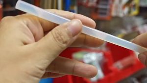 Refil Lem tembak bening (50 pcs) glue gun refill isi ulang stik stick