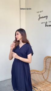 HF [ BISA COD ] Lyodra kimono DRESS pendek FASHION WANITA TERBARU