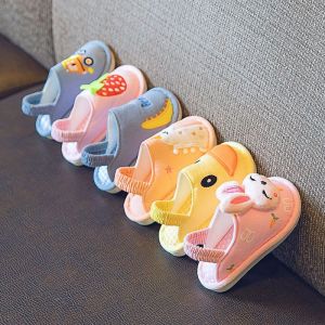 Dép Đi Trong Nhà Mùa Thu Đông Chống Trượt Cho Bé Trai Và Bé Gái 15 Tuổi Dép Cotton Thoải Mái Cho Trẻ Em