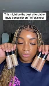ibcccndc | Full Coverage Concealer With Free Brush Matte Foundation Oil Control Long Lasting Face Makeup Multi-Use Highlight Retouch Cream