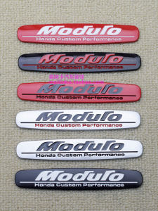 Metal modulo Car Emblem Suitable for Honda CRV Accord Fit Jade Grommet HRV Rongfang Lingpai Customized Vehicle Decals