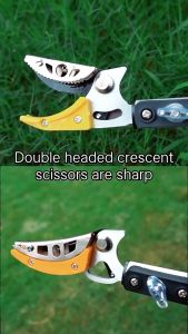 Garden Scissors Pruning Tool Upgraded 3/4 Meter Fruit Picker Altitude for Pruning Branches and Plants Pruning Scissor Pruning Shears Pole Tree Branch Cutter With Pole Long High Altitude Branch Scissors