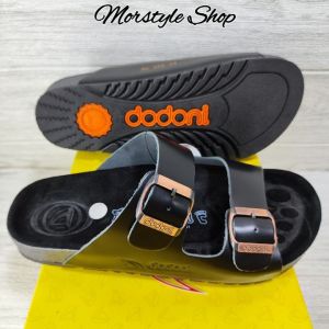 Sandal Dodoni Tali Dua LU 328 / Sandal Kulit Pria