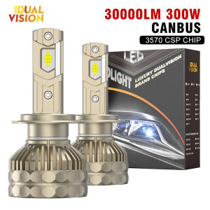 30000LM H7 LED Canbus Car Headlight Super HB4 H11 H4 H1 9012 HB3 9005 9006 H8 Lights Plug-N-Play Bulbs 160W 6000K Auto Lamp