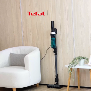 TEFAL เครื่องดูดฝุ่นไร้สาย X-Nano Essential รุ่น TY1133KO เครื่องดูดฝุ่นไร้สาย น้ำหนักเบาที่สุด เพียง 1 กก. ดีไซน์เล็ก กะทัดรัด ทำความสะอาดคลอบคลุมตั้งแต่พื้น ผ้าผ่าน และ บนโซฟา ได้ในเครื่องเดียว ส่งฟรี