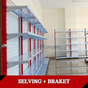 Shelving Tatakan Rak Gondola Minimarket