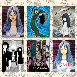 Junji Ito Terror Horror Manga Poster Premium PP Wall Decal - Peel & Stick HD Print Waterproof Home Decor