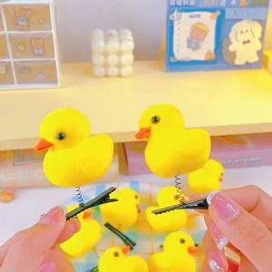 Jepit Rambut Bentuk Bebek Anak Lucu Jepit Rambut Hair Clip Aksesoris Rambut Motif Karakter Lucu LOOKIS