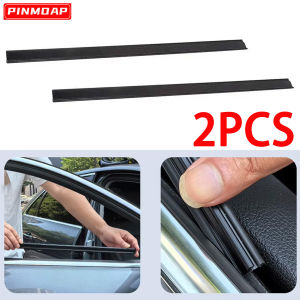 PINMOAP 2PCS Universal Car Side Window Wiper Accessories Rubber Strip Multifunctional Anti Rain And Fog Special Cleaning Tool