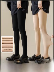 MiiOW | ถุงน่องไหมหนา ถุงน่องฤดูใบไม้ร่วงและฤดูหนาว ถุงน่องเนื้อเนียนนุ่มสำหรับผู้หญิง ป้องกันการถูกจับ ถุงน่องเนื้อเนียน ถุงน่องกระชับขา