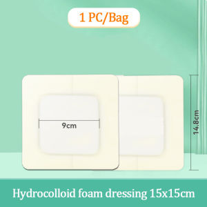 Hydrocolloid Foam Dressing Waterproof Decubitus Patch Sacrococcygeal Anti-Decubitus Wound Dressing