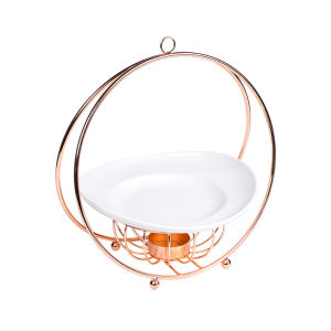 Dry Pot Dish Alcohol Heat Preservation Heating Open Stove Farmhouse Private Home Cuisine Hot Dish Plate Restaurant Ding Room Iron Table Stand