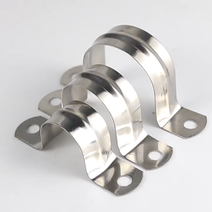 กิ๊ปจับท่อ แคล้มยึดท่อ แคลมป์รัดท่อ กิ๊บจับท่อ pvc ที่ล็อคท่อ ที่จับท่อ ตัวยึดผนังสแตนเลส 304 ตัวยึดท่อน้ำ( M12-M110)