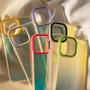 CrashStar เซิร์ฟเวอร์สดใสเลเซอร์เคสโทรศัพท์กันตกสำหรับ iPhone 15 14 13 12 11 Pro Max XS XR X 8 7 Plus + SE 2020 คล้ายฝ้า