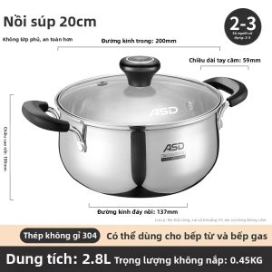 ASD | Nồi Thép Không Gỉ Đa Năng