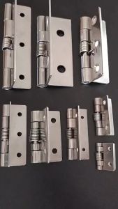 304 Stainless Steel Spring Closure Hinge Door Closer Automatic Rebound Closure For Cabinets