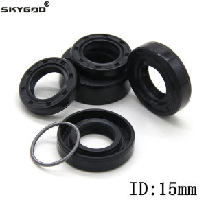 ID 15mm NBR Oil Seal TC-15*22/24/25/26/28/30/32/35/40/42*5/7/8/10mm Nitrile Rubber Shaft Double Lip Oil Seals