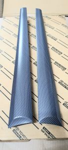 คิ้วเคปล่าภายในแผงประตูหน้ารีโว่ Toyota Hilux Revo บานหน้า ปี15-25 "พาร์แท้" ขายเป็นคู่