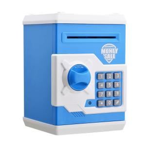 Password Protected Money Box With Automatic Coin Winder