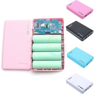 6x18650 DIY Fast Charging Power Bank Shell Case Box 5V 2A Type-C USB Portable Power Bank Kit Charger Accessories Battery Charger