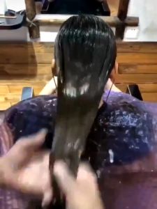 Masker Pelurus Rambut Keratin & Perawatan Rambut Kering