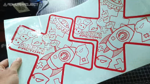 Sticker Marus Rocket Stiker Marus Universal Sticker Vespa Sprint LX Sticker Mobil Sticker Motor