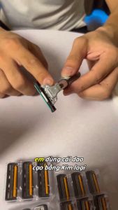 Bộ dao cạo râu 21 đầu thay thế tiện lợi My Home dao cạo râu 2 lưỡi giúp cạo sạch không gây đau rát DN015