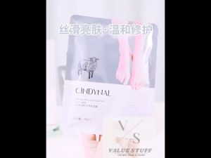 Improve Rough Hands Moisturizing Smoothing Goat Milk Niacinamide Element Silky Smooth Skin Hand Foot Mask Hydrating Products Hydration Foot care Menghidratkan Melembapkan Melicinkan Susu Kambing Hand Foot Mask Produk Penjagaan Kulit 保湿美白羊奶烟酰胺元素手足膜护肤品