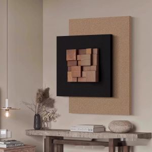 Zen Style Electric Box Concealing Decorative Painting