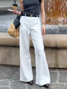 MANMI | Quần Tây Cao Waist Phong Cách Minimalist Thời Trang