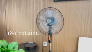 IMUTO Premium Electric Fan Wall Fan With Remote Control Energy Saving 14 Inch Table Fan 2026 Upgrade Air Circulation Fan High Quality