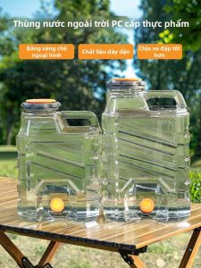 TAFUMAN | Thickened PC Food Grade Water Storage Bucket with Faucet
