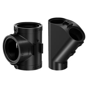 Three-way Joint Connector T-branch Fitting For Flexible Hose