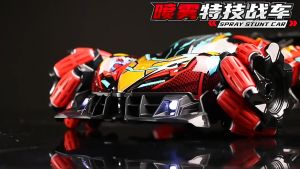 Drift RC Car With Led Lights Music 2.4G Glove Gesture Radio Remote Control Spray Stunt Car 4WD 4x4 Electric Children Toys Christmas gift