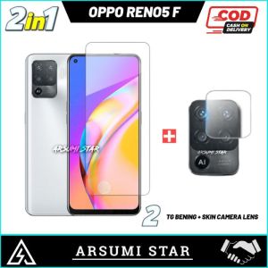 PROMO PAKET MURAH 2 IN 1 TEMPERED GLASS ANTI BLUELIGHT OPPO RENO5 F TG ANTI GORES KACA ANTI RADIASI GARSKIN CARBON 3D
