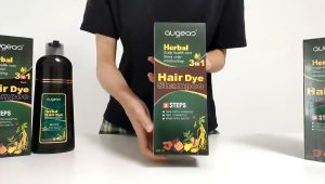 AUGEAS NATURE 100% Original WITHOUT STIMULATION Hair DYE Shampoo Household Bubble Foam Hair DYE