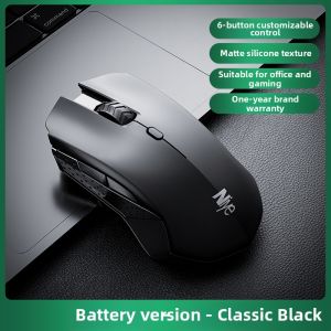 Niye | Bluetooth Quiet Rechargeable Female Laptop Office Game Use Wireless Mouse