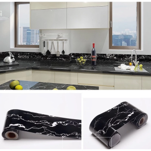 สติกเกอร์ผนัง ขอบบัวติดผนัง สติกเกอร์ติดผนัง  สติ๊กเกอร์ลาย ขอบบัวติดผนัง pvc ขนาดกว้าง สติ๊กเกอร์ติดผนังลายหินอ่อน กันน้ำ และป้องกันคราบสกปรก