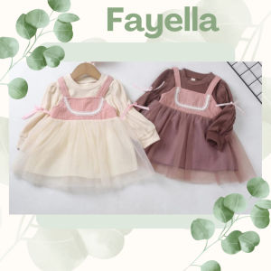 FAYELLA Dress Anak Premium Quality - 1-5 Tahun
