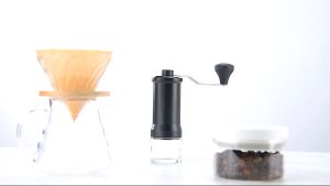 Máy pha cà phê cầm tay cầm tay tại nhà Máy xay thủ công nhỏ Máy xay đậu ngoài trời