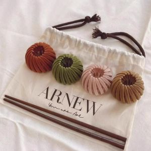 Korean Birds Nest Hair Ring Hair Clip Lazy Hair Tie High Tail Wig Fixation Hair Card Retractable Claw Clip
