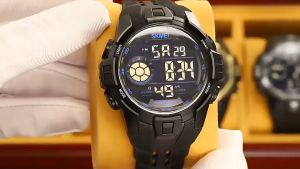 PENGIRIMAN INSTANT -- Jam Tangan pria skmei 2123 rubber water resist original