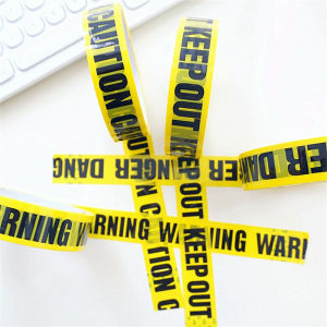 25 Meters Warning Caution Tape Do Not Enter Keep Out Tape 5-Meter Traffic Safe Warning Plastic Chain