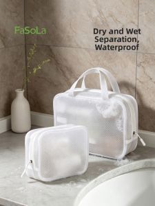 FaSoLa | Waterproof Portable Transparent Toiletry Storage Bag