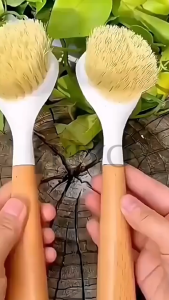 KIYO Sikat Pembersih Kayu Panci Dapur Panci Wajan Sink / Kitchen Wood Brush