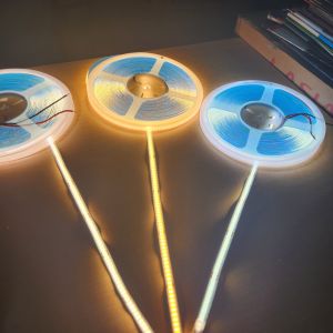 Cuộn Dây Đèn LED COB DC 24V-1 cuộn 10M có 3 mầu lựa chọn Trắng / Vàng / Trung tính