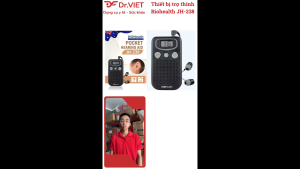 Máy Trợ Thính Bỏ Túi Biohealth JH-238 Có Dây - 16 Mức Âm Lượng Lọc Nhiễu Chống Hú Cho Người Già Lãng Tai Nghe Kém Chính Hãng.