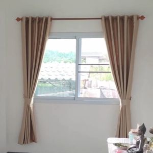 สายรัดผ้าม่านแบบผ้าโค้ง คละลาย  สั่งพร้อมผ้าม่านได้ลายเหมือนม่าน