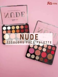 Ashley Shine 22 Shades Multi Functional Eyeshadow Palette Highlights Blusher Palette Makeup AS3088